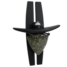 Wall Hanging Sculptural Oil Lamp
