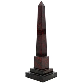 Vintage Marble Obelisk