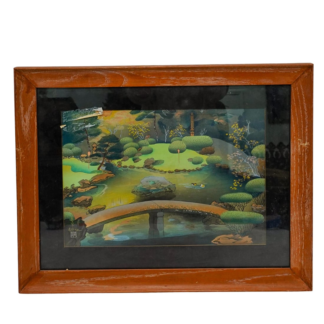 Bakufu Ohno (Japanese, 1888-1976) Woodblock Print (1 of 4)