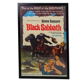 Black Sabbath Movie Poster (1964)
