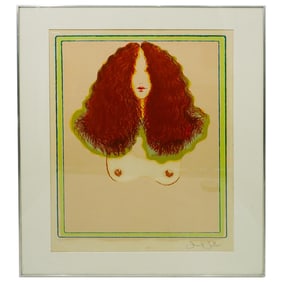 Frank Gallo (AMERICAN, 1933-2019) Lithograph "Sue"
