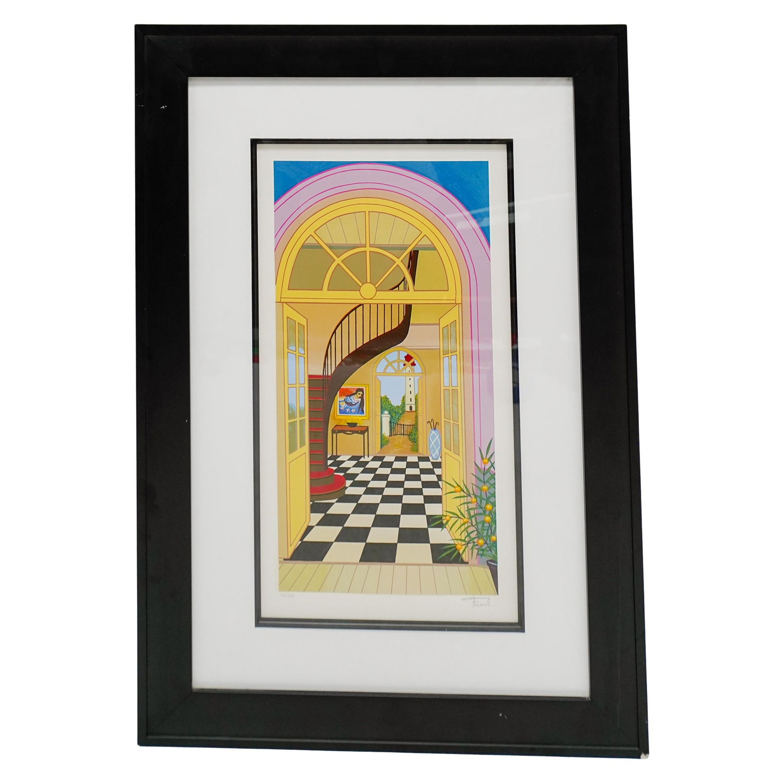 Fanch Ledan (French, B. 1949) Signed Serigraph (1 of 11)