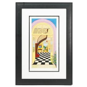 Fanch Ledan (French, B. 1949) Signed Serigraph