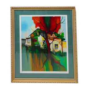 Itzchak Tarkay (Israeli, 1935-2012) Signed Lithograph