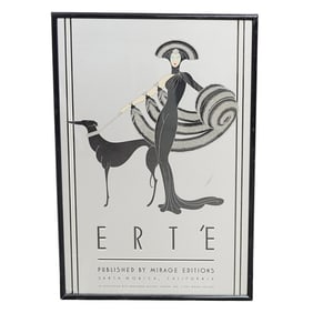Erte Mirage Editions Lithograph (1980)