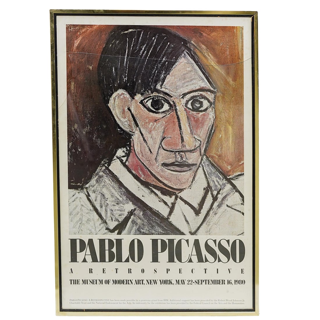 Pablo Picasso Exhibition Poster (1980) (1 of 4)