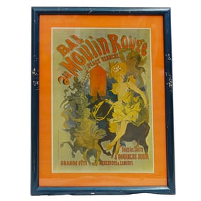 Jules Cheret "Bal au Moulin Rouge" Poster