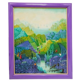 Lily Honson Landscape Art Oil on Canvas