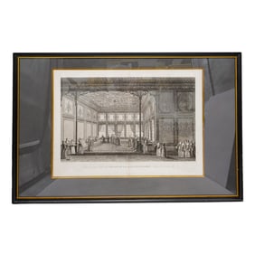 Antoine-Ignace Melling "Palace of the Sultana Hadidge" Engraving