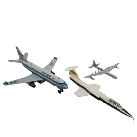(3 pcs) Assorted United States Aircraft Models