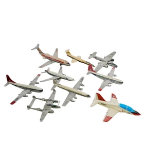 (9 pcs) Assorted Aircraft Models