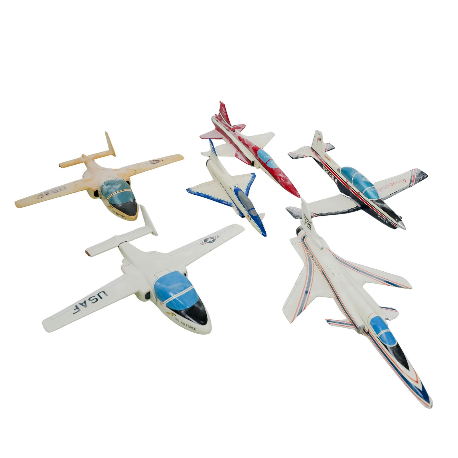 (6 pcs) Assorted United States Plane Models (1 of 19)
