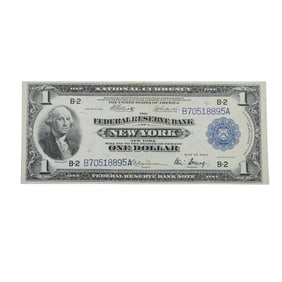 $1 U.S. 1918 Large Bank Note (New York)