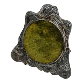 Art Nouveau Silver Plated Watch Holder