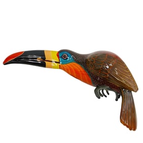 Sergio Bustamante Paper Mache Toucan