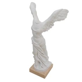 A. Santini Winged Victory Of Samothrace Bonded Marble
