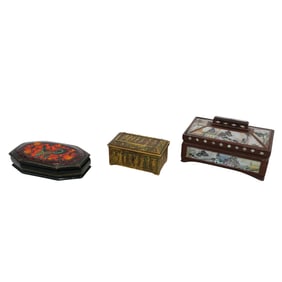 (3 pcs) Assorted Trinket Boxes