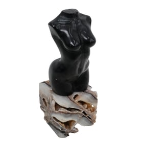 Obsidian Female Torso
