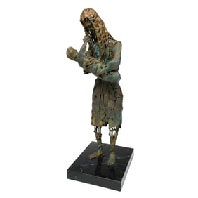 Mid-century Brutalist Sculpture Mother and Infant