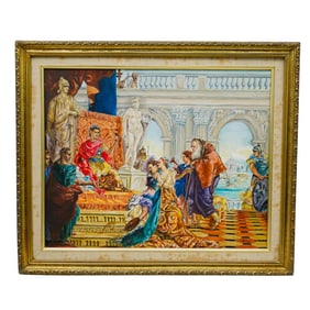 After Giovanni Battista Tiepolo (Venice, 1696) Oil Painting On Canvas