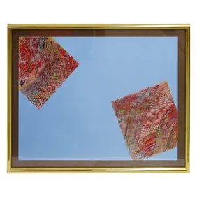 Jim Jacobs Abstract Mixed Media Painting