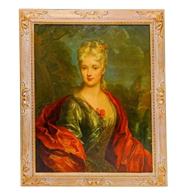 Giclee After "Madame DuBois" Attrib. to Nicolas de Largilliere