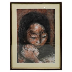 Anibal Villacis Portrait Painting