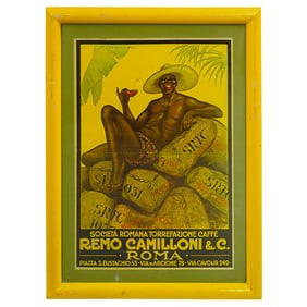1927 Remo Camilloni and Co. Caffe Poster (Reproduction)