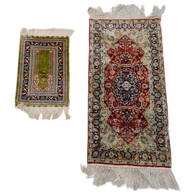 (2 pcs) Ornate Rugs