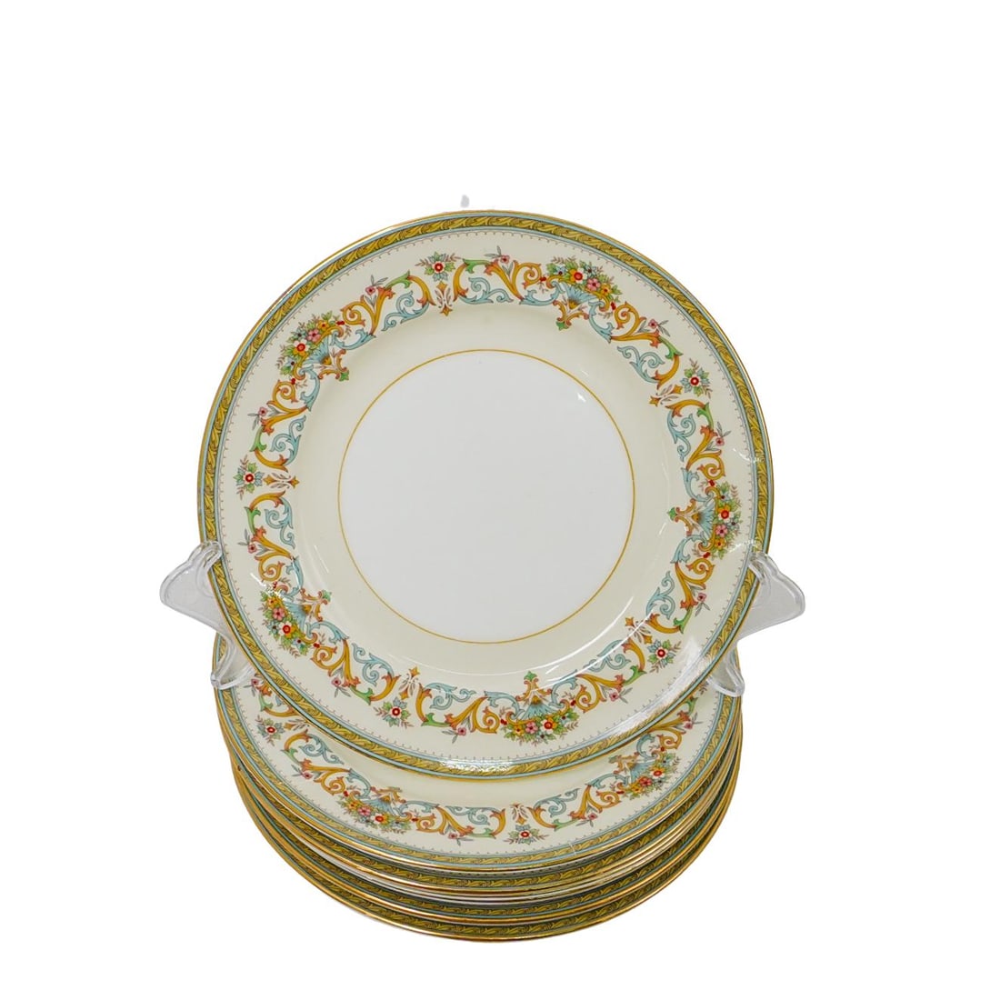 (8 Pc) Aynsley, John Henley Dinner Plates (1 of 5)