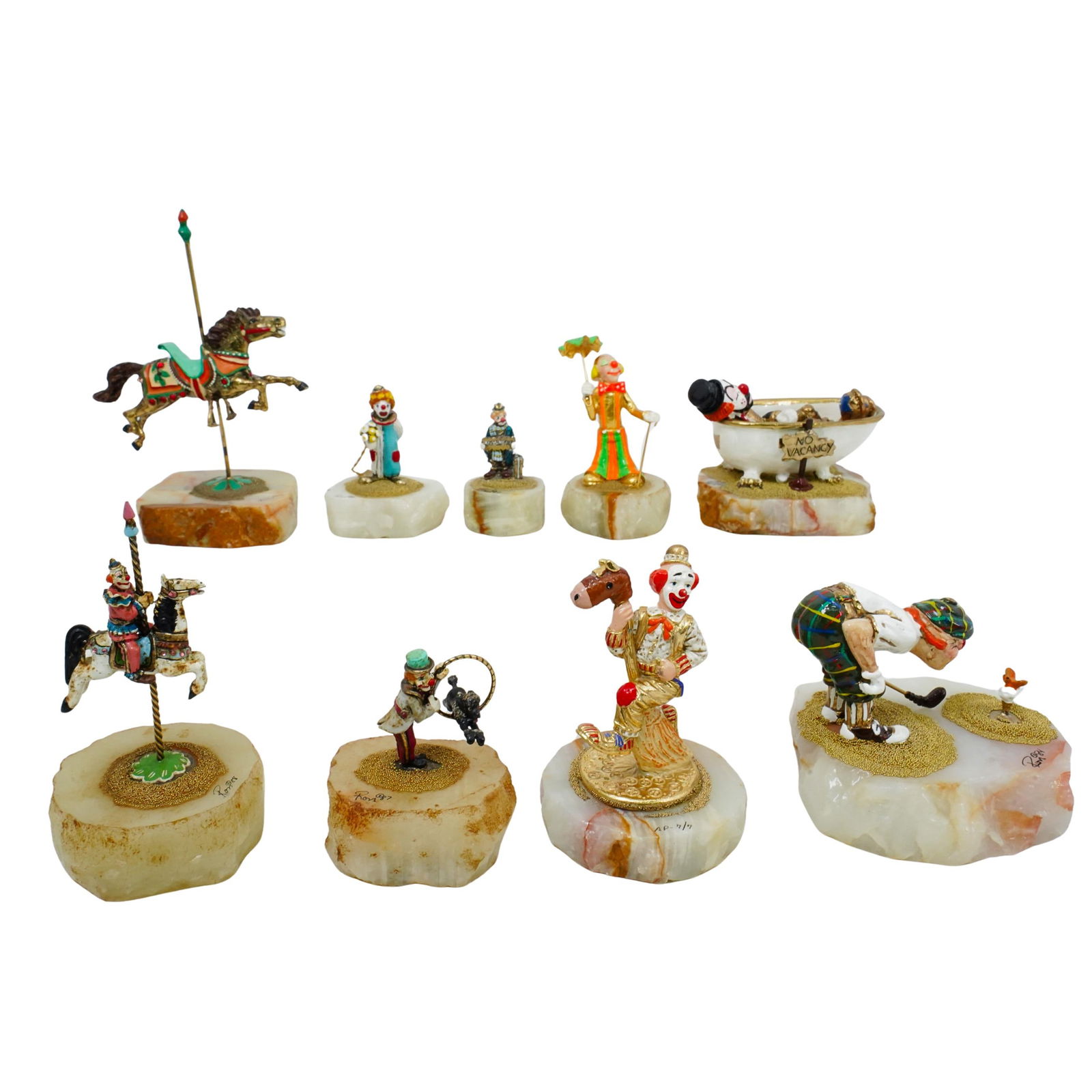 (9pc) Ron Lee’s Signature Sculptures (1 of 20)