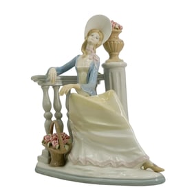 Vintage Lady Figurine Porcelain