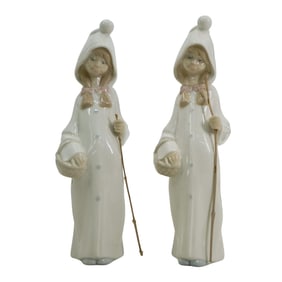 (2 pc) Lladro Pair of Vintage Figurines