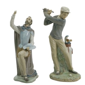 (2pc) Don Quixote Figurines