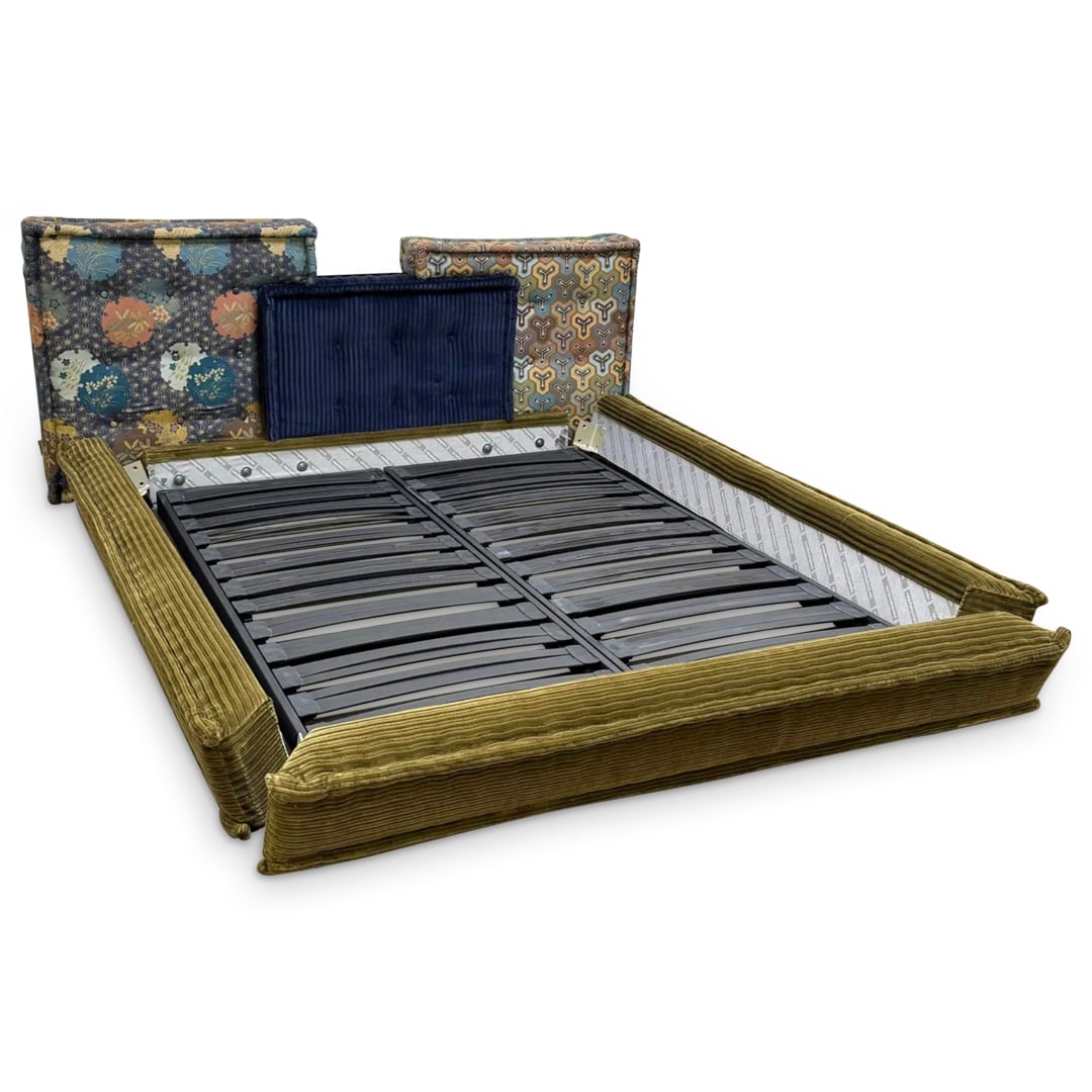 Roche Bobois Mah Jong Kenzo Fabric Bed (1 of 7)