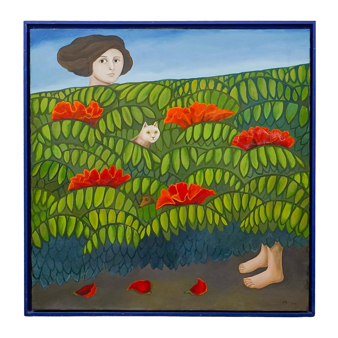 Leticia Tarrago (Mexican, B. 1940) Oil on Canvas (1 of 5)