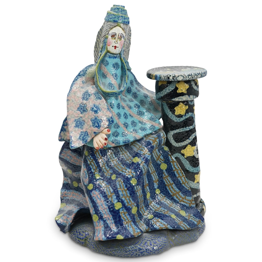 Jane Goslin Peiser (American, 1932-2022) Ceramic Figural Sculpture (1 of 6)