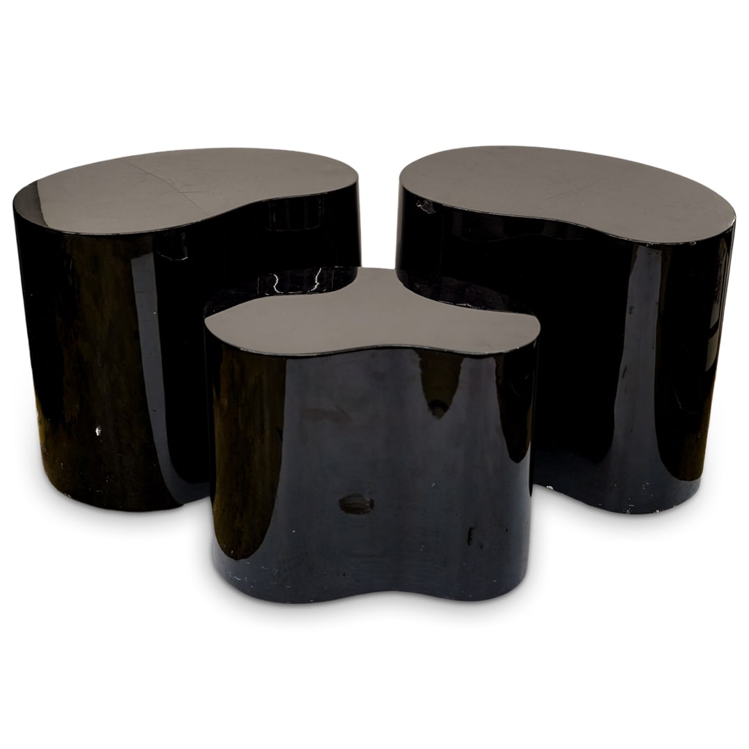 (3 Pc) Mauro Ferretti Coffee Table Set (1 of 8)