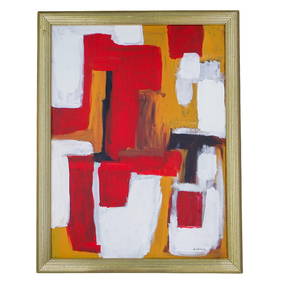 Giorgio Cavallon (American, 1904-1989) Oil on Canvas (1 of 6)