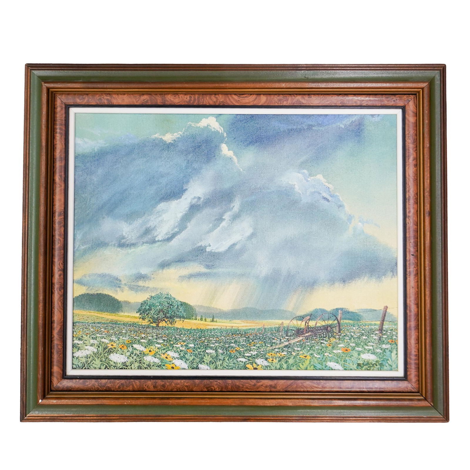 Susanne Slavick (American, B. 1956) Landscape Oil on Canvas (1 of 7)