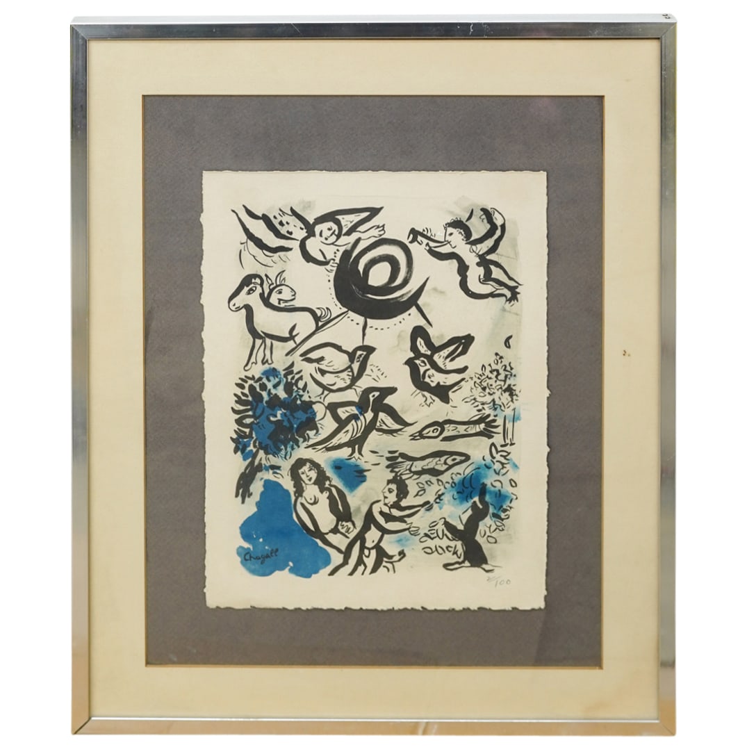 Marc Chagall (B. 1887-1985) "Creation" Lithograph (1 of 7)