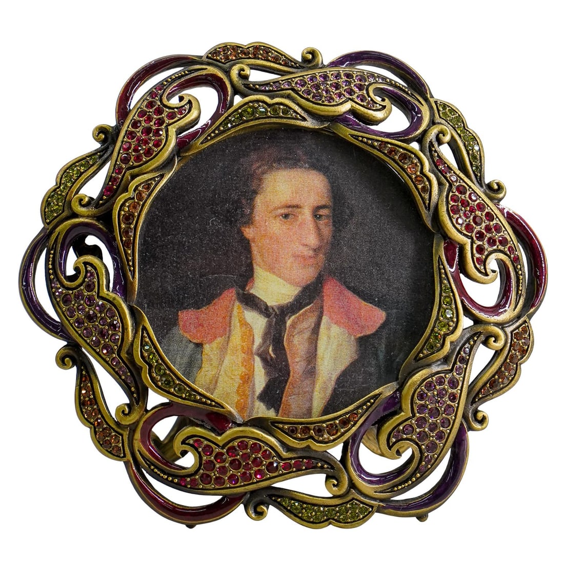 Jay Strongwater Enamel & Jeweled Frame (1 of 5)