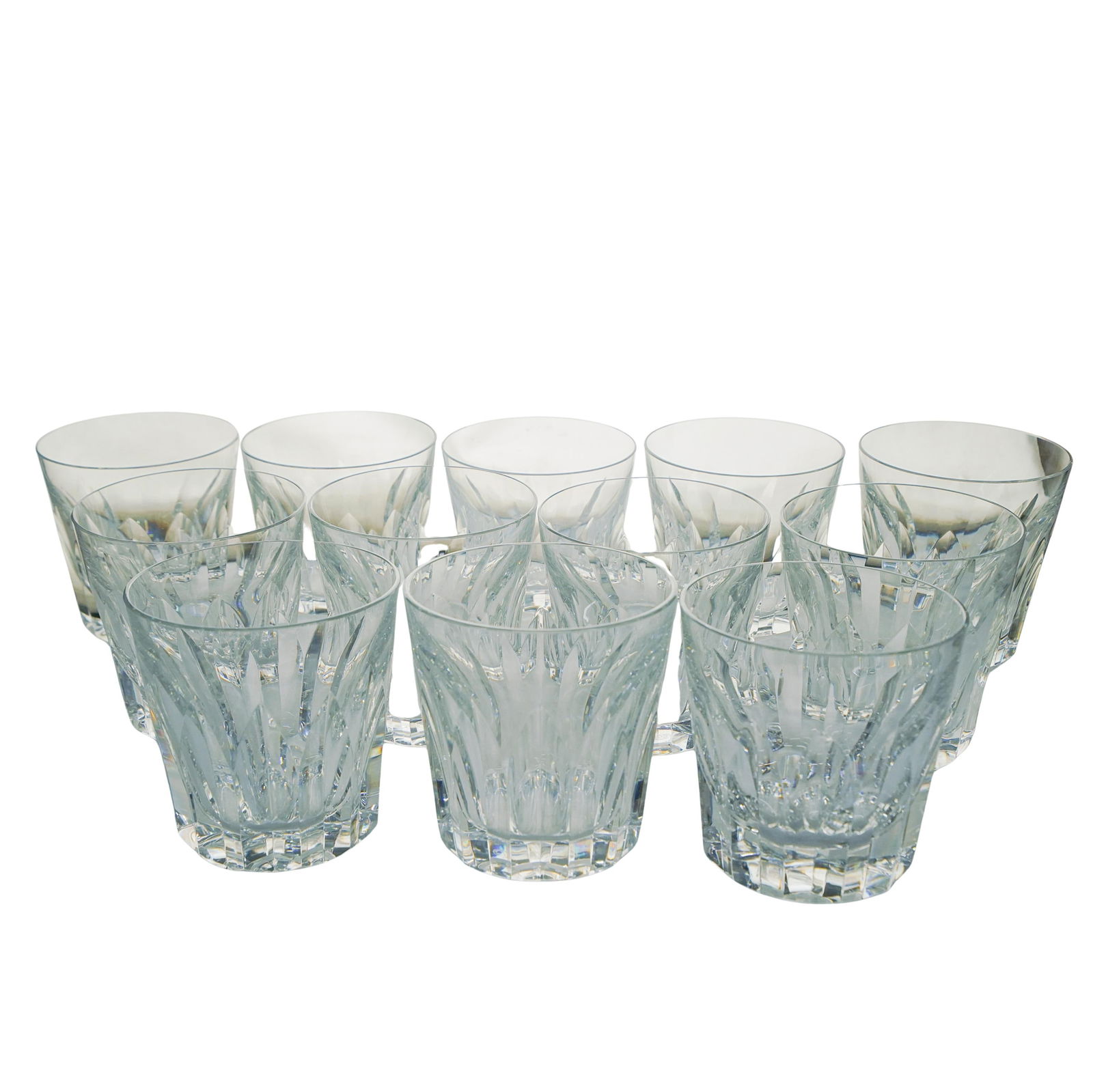 (12 Pc) Baccarat France Crystal Tumblers (1 of 5)
