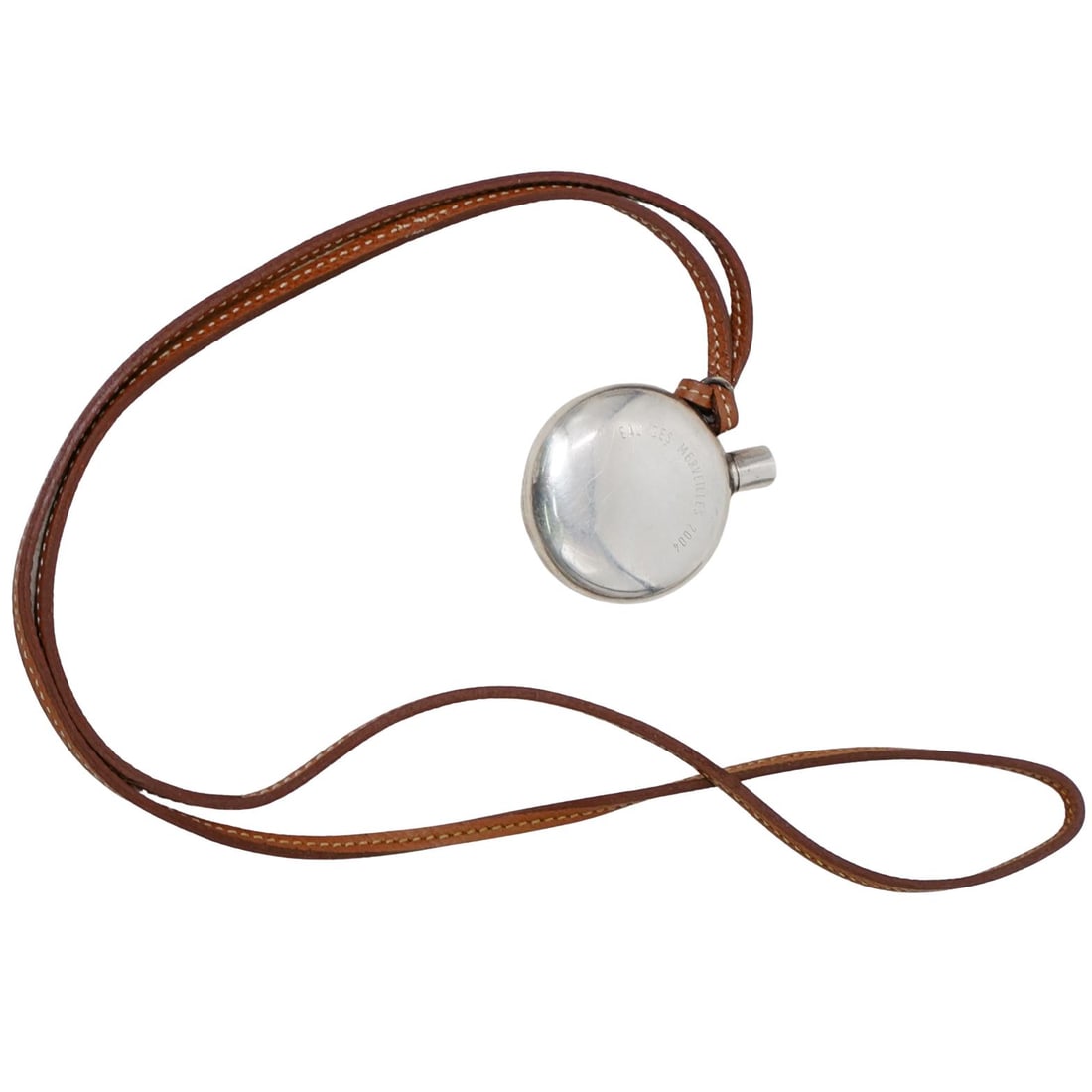 Rare Hermes Sterling Silver Perfume Bottle Pendant (1 of 6)