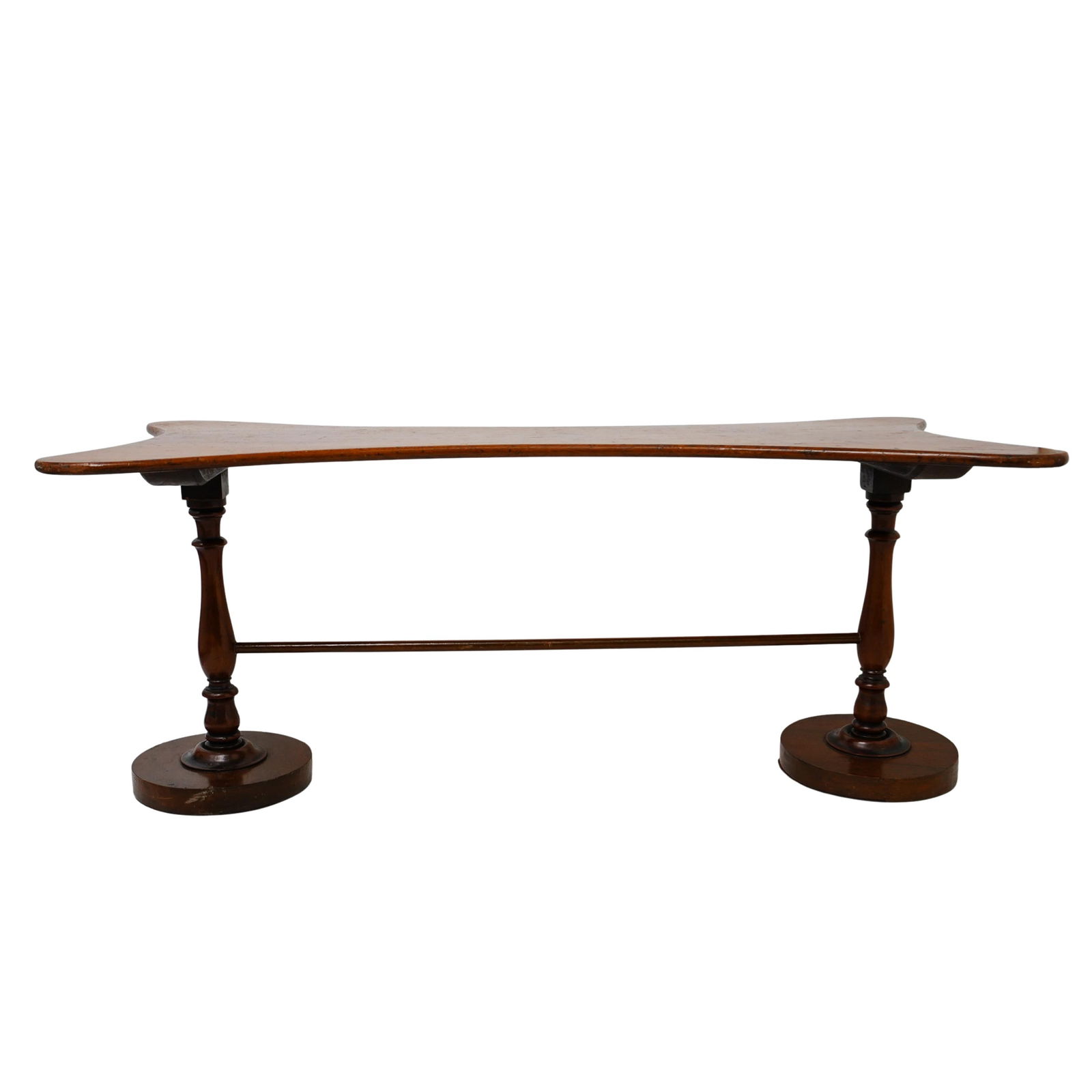 Antique French Carved Fruitwood Stand Shelf (1 of 5)