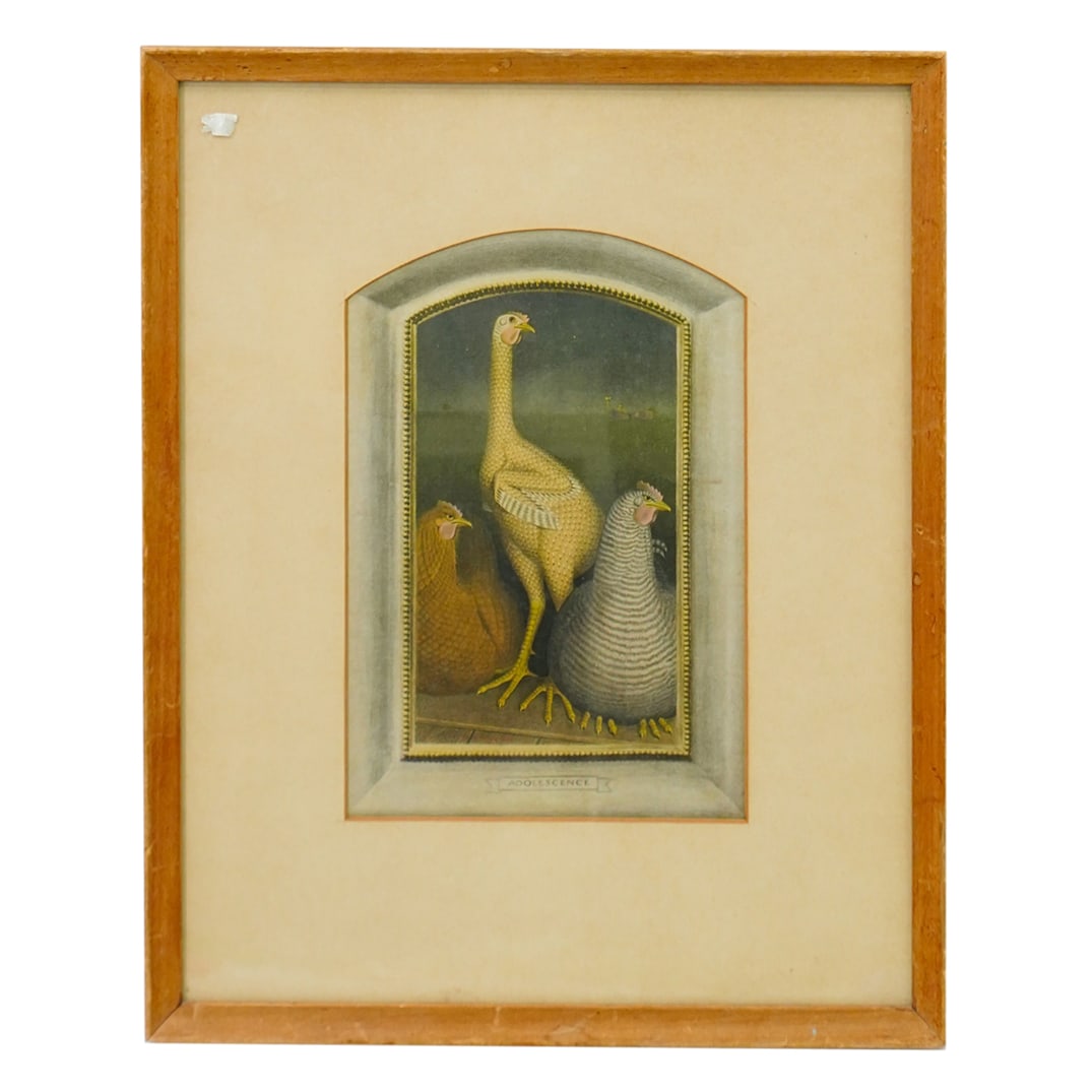 "Adolescence" By Grant Wood Print (1 of 4)