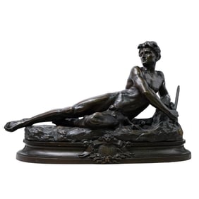 Leon Bonduel (French, 1857-2918) Bronze Sculpture