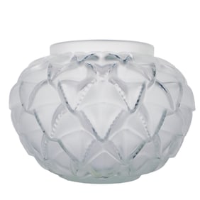 Lalique "Languedoc" Frosted Crystal Bowl