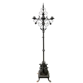 Wrought Iron Floor Lamp