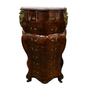 Louis XV Style Wooden Dresser (1 of 10)